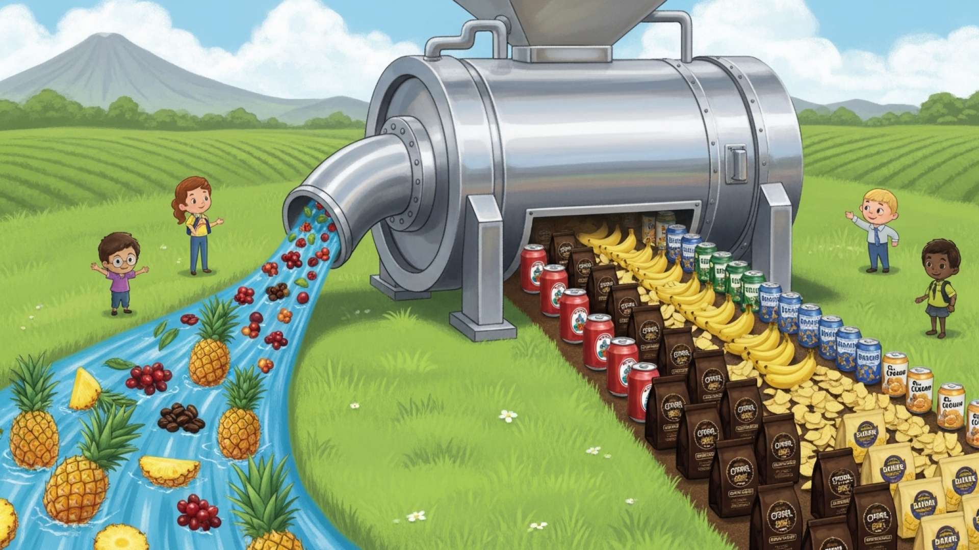 Über die Ernte hinaus drängt die costa-ricanische Landwirtschaft auf Modernisierung