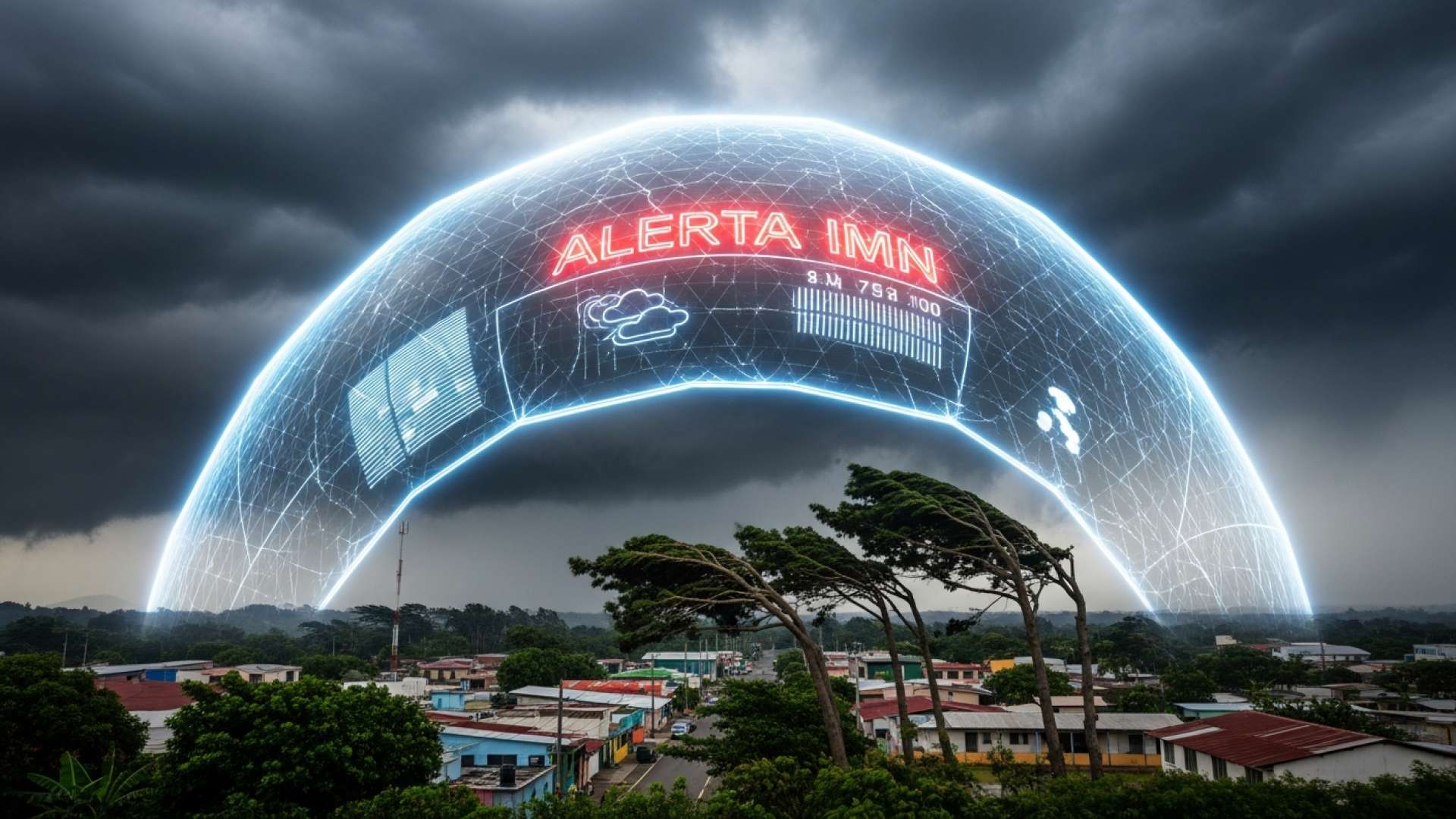 Costa Rica bereitet sich auf gefährliche hohe Winde vor