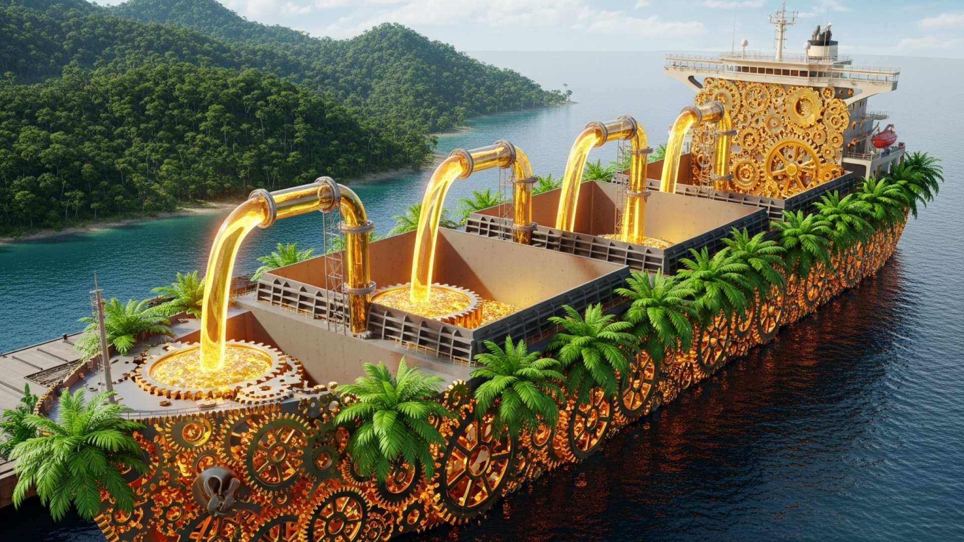 Costa Rica startet historischen direkten Palmöl-Export nach Indien von Golfito aus