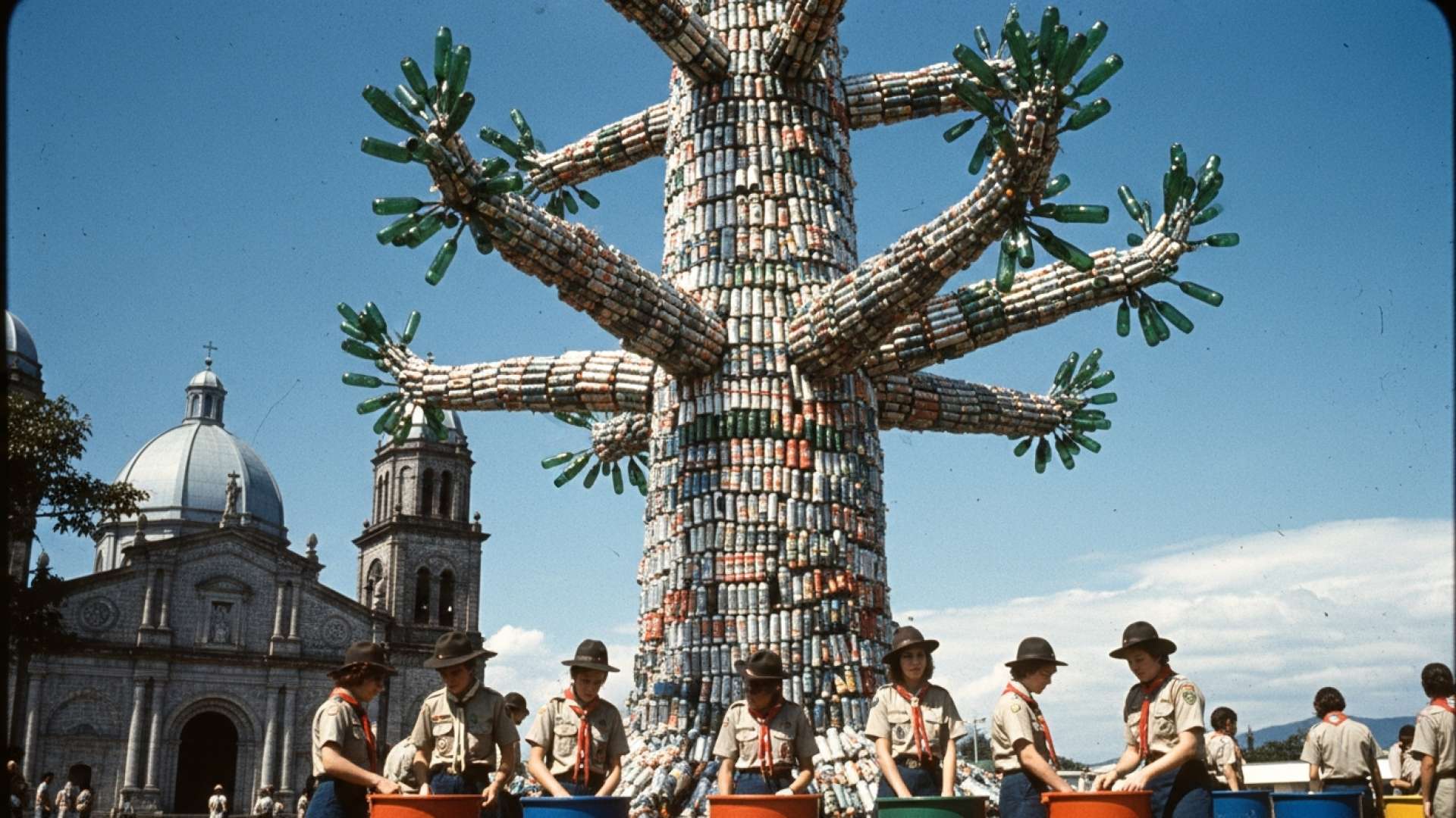 Kostarika-Scouts mobilisieren massenhafte Unterstützungsaktion für Millionen von Cartago-Pilgern