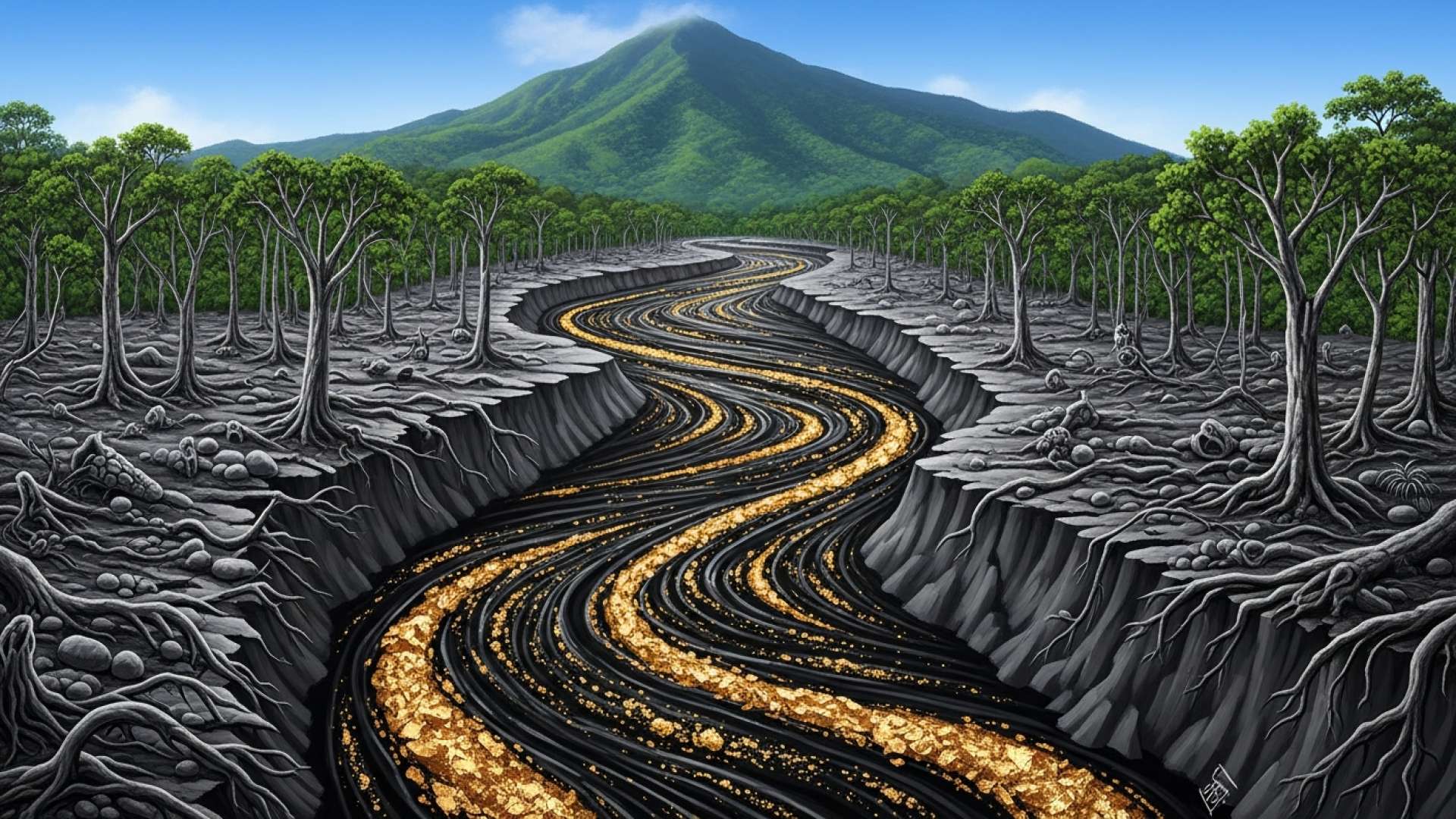Costa Rica sitzt auf einer 10-Milliarden-Dollar-Goldmine, während illegale Operationen Verwüstungen anrichten