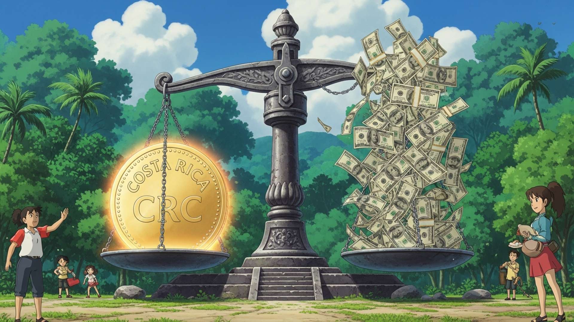 Der Costa-Ricanische Colón erreicht fast ein 19-Jahres-Hoch gegenüber dem Dollar