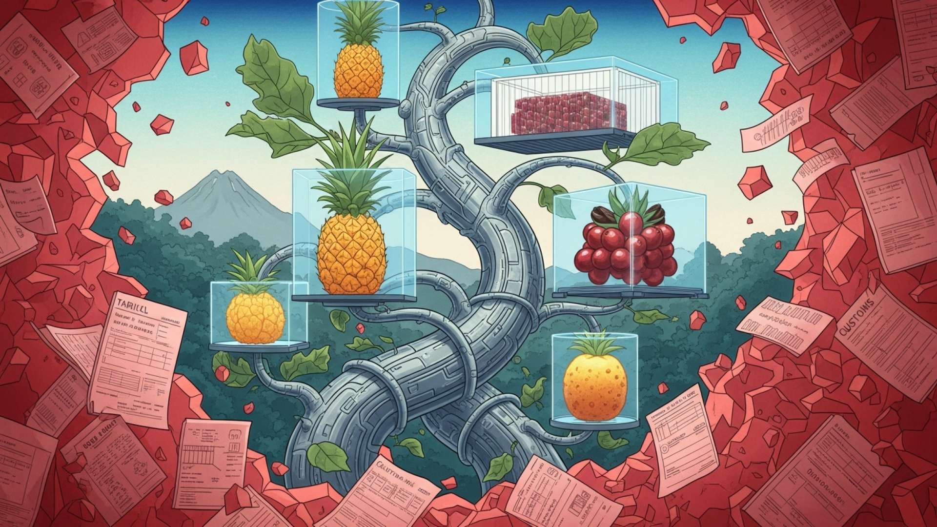 Die costa-ricanische Lebensmittelindustrie kämpft mit US-Zöllen und interner Ineffizienz
