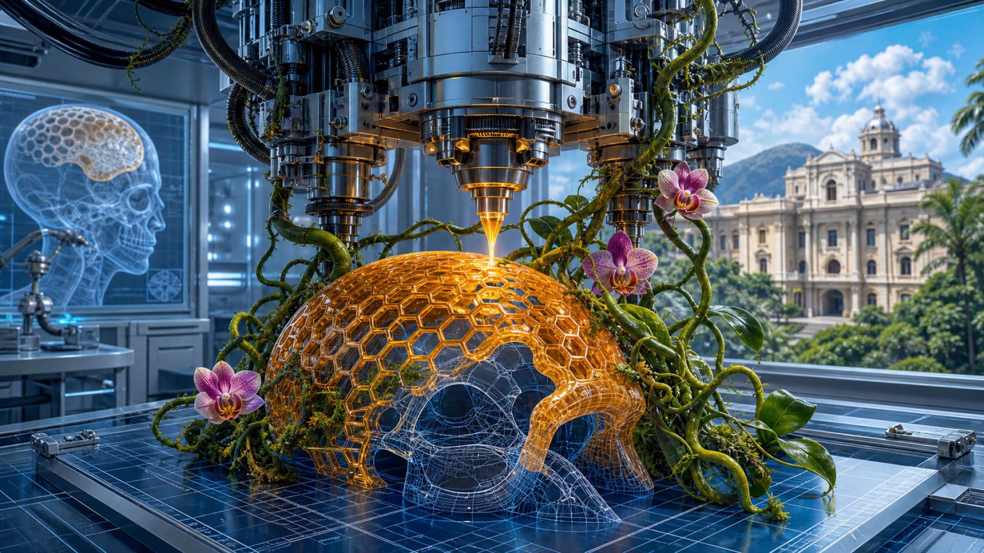 Costa-Ricanische Sozialversicherung revolutioniert die Neurochirurgie mit erstem hauseigenen 3D-gedruckten Schädelimplantat