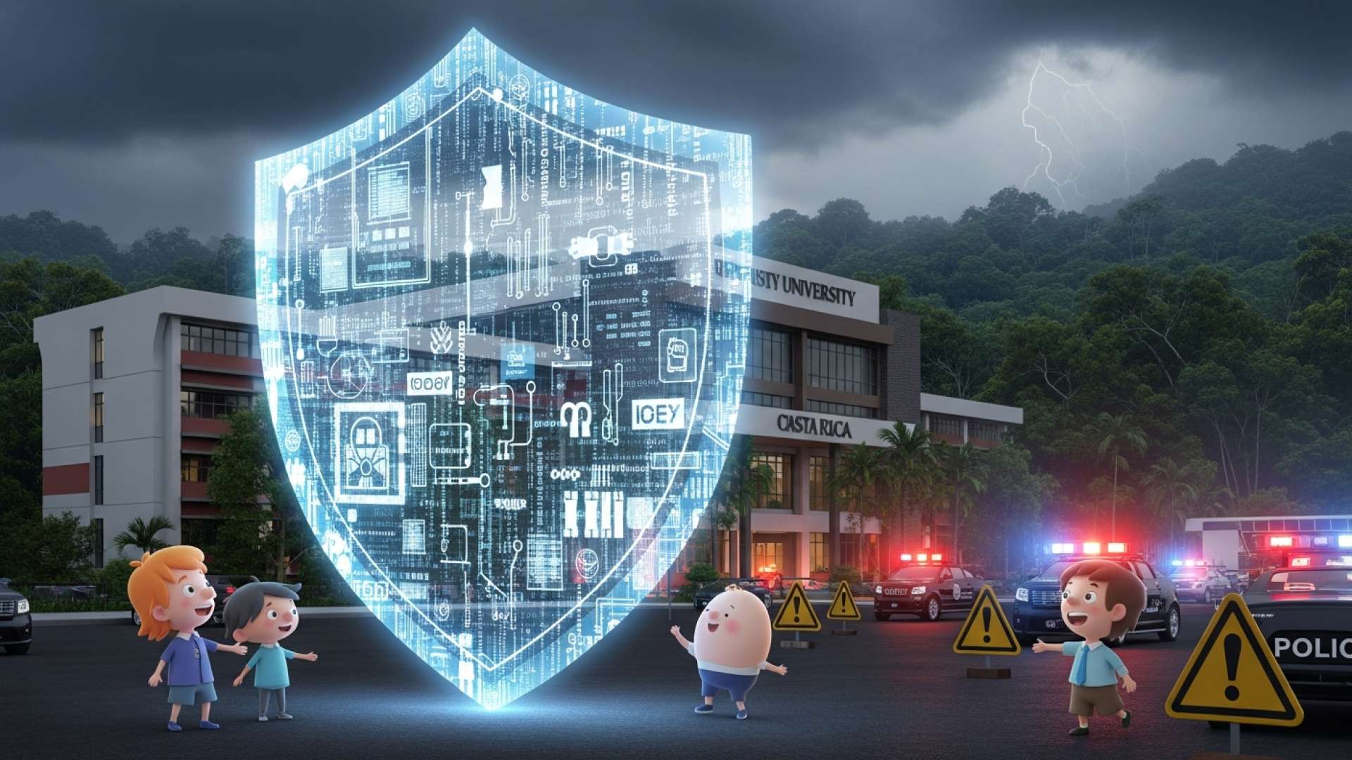 Technische Universität in Costa Rica kämpft mit dritter Angriffsdrohung