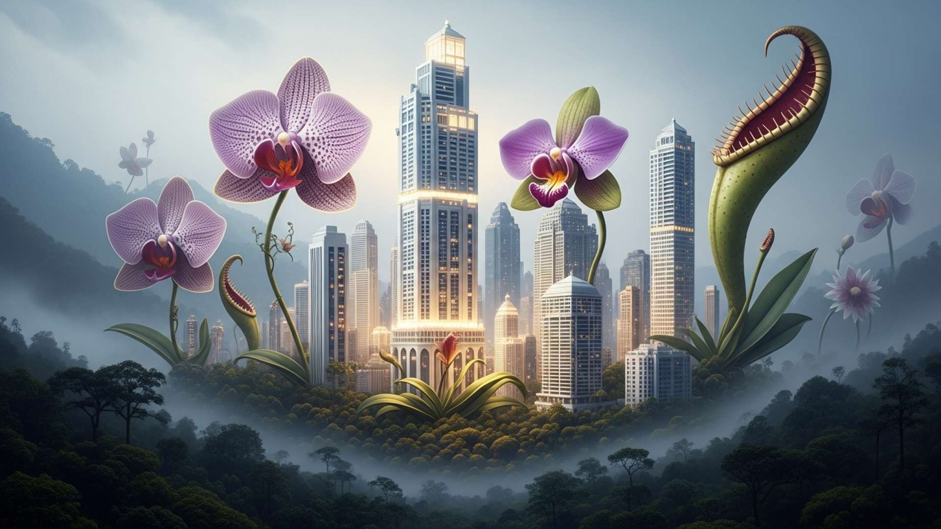 Exotische Flora verwandelt das Dorf Escazú mit der ersten Pflanzenmesse