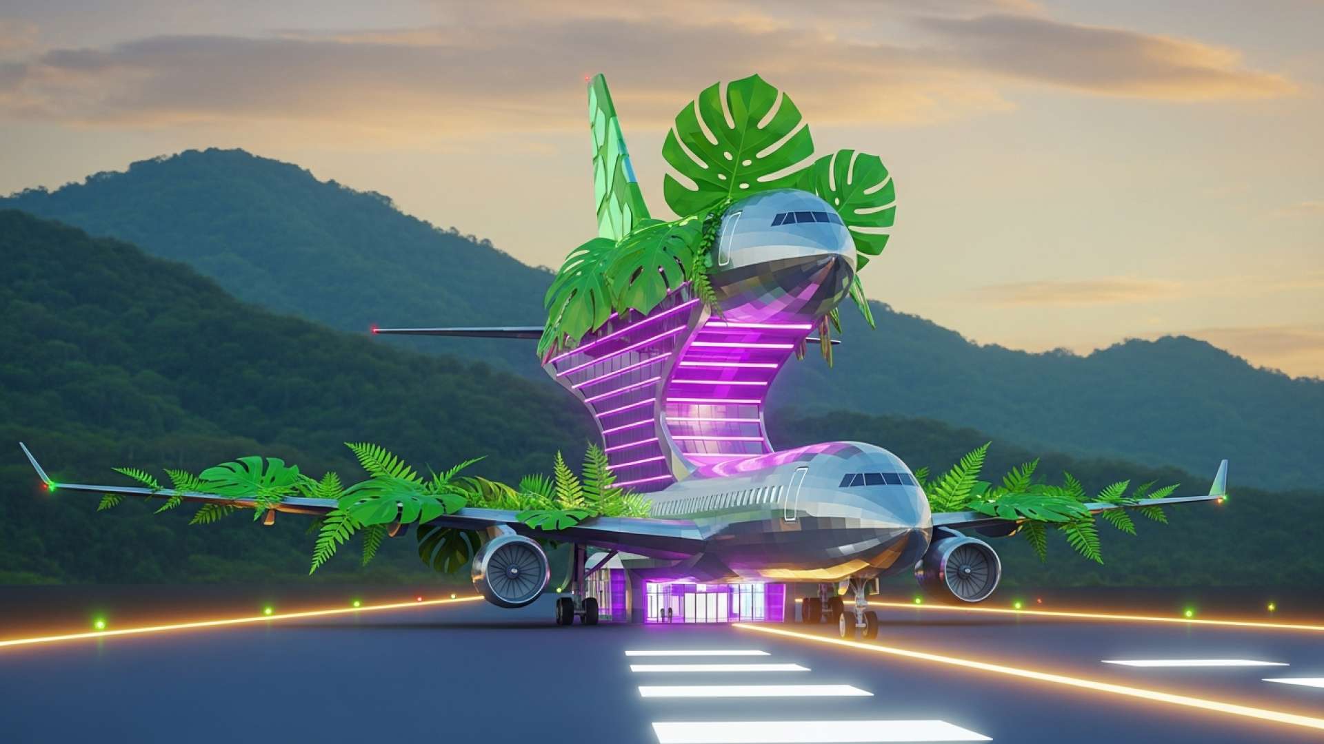 Das erste Flughafenhotel in Zentralamerika beginnt mit dem Bau am internationalen Flughafen Juan Santamaria