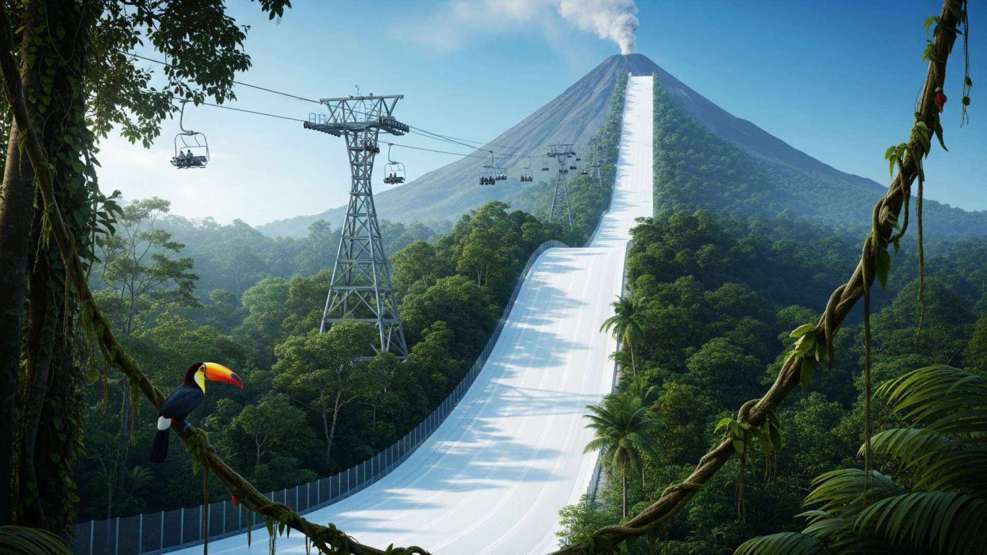 Von Schnee zu Regenwald: Costa Rica lockt kanadische Skifahrer