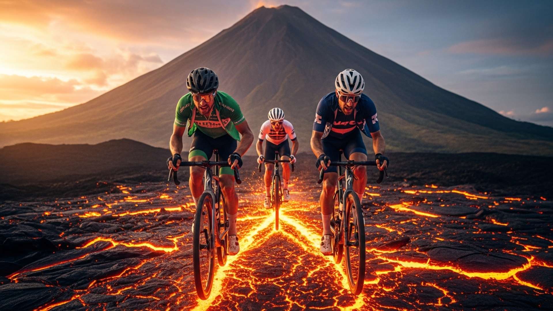 Globale Radsportstars treffen sich in Guanacaste zum Volcano 100