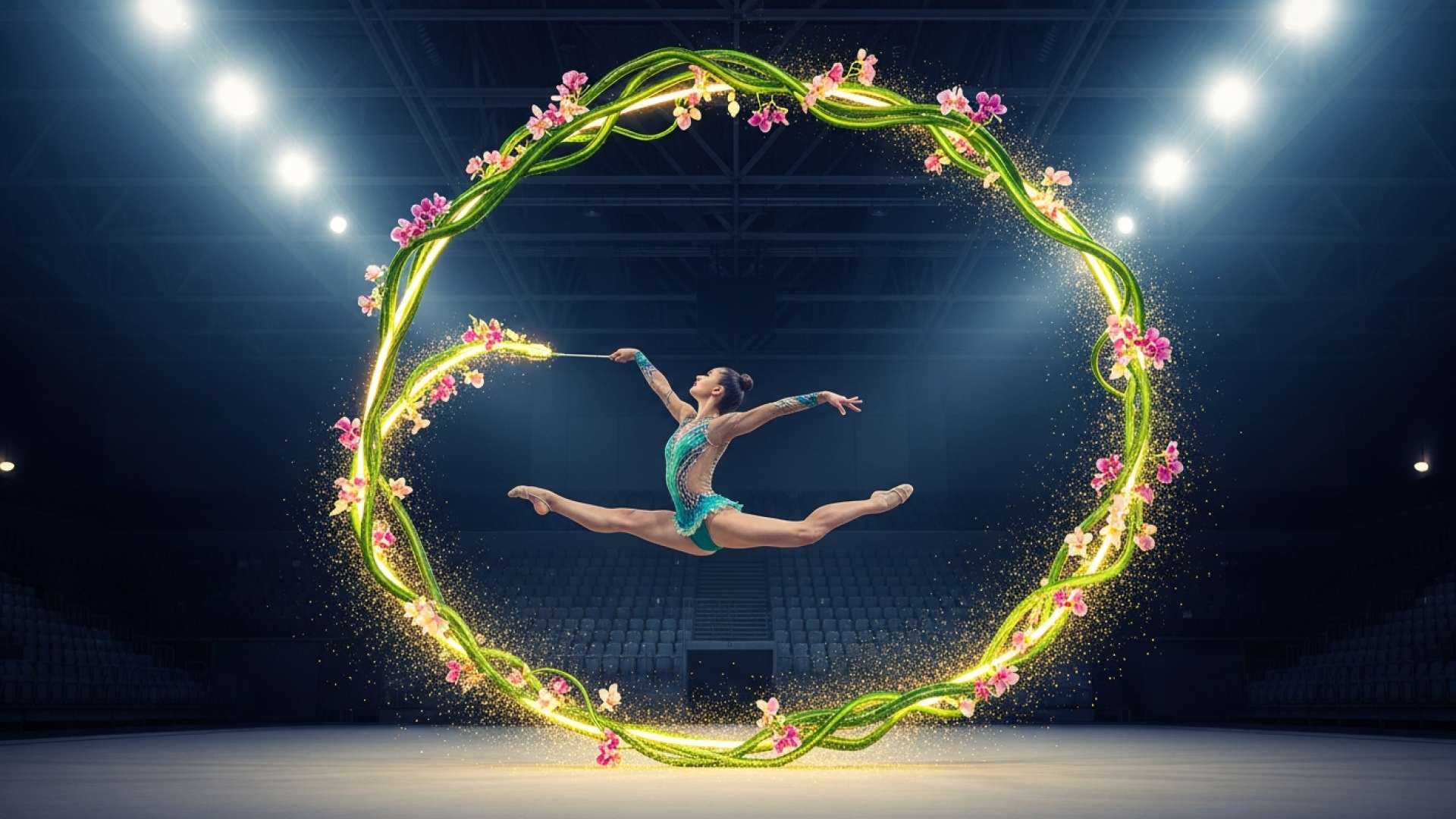 Gloriana Sanchez strebt olympische Träume bei der Rhythmischen Sportgymnastik-Weltmeisterschaft in Deutschland an