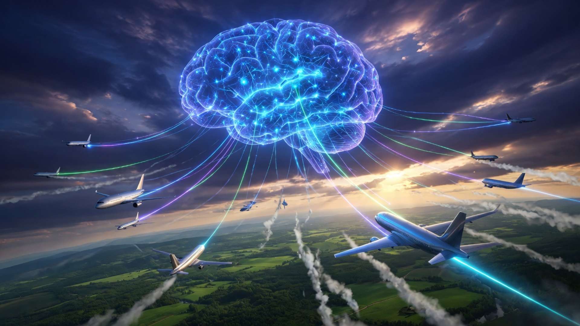 Google führt Konsortium zur Bekämpfung der Klimaauswirkungen der Luftfahrt durch KI-basierte Flugroutenplanung