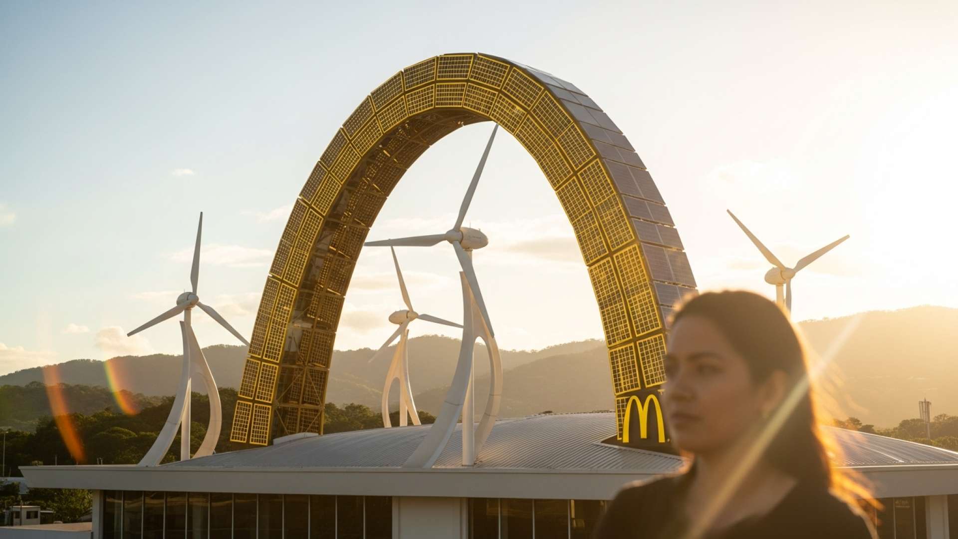 McDonalds erreicht Meilenstein: Achtzigstes Restaurant in Costa Rica mit umweltfreundlichem Standort in Ciudad Colon