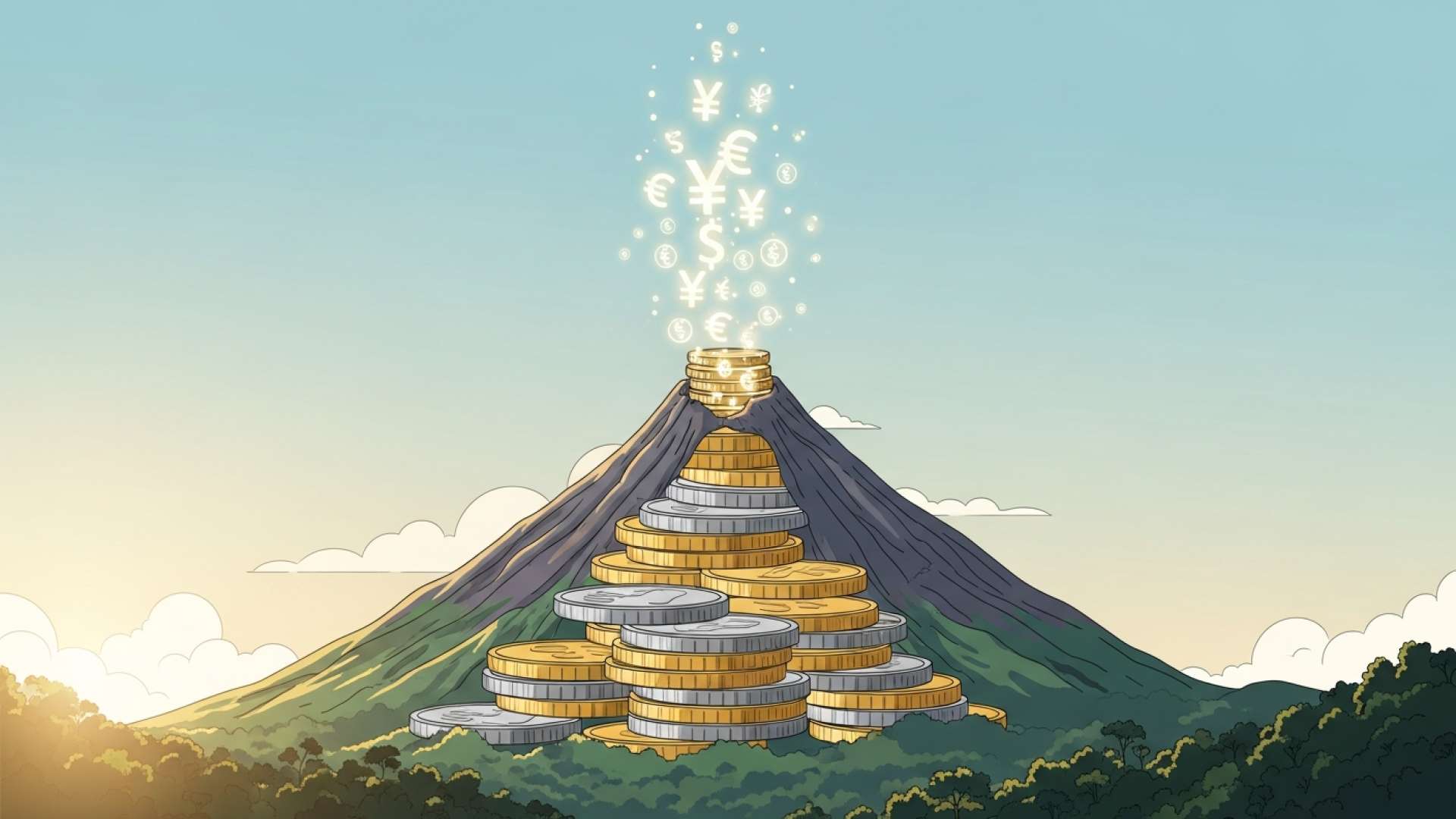 Die neue Arenal-Vulkan-Münze kennzeichnet die vorletzte Ausgabe in der nationalen Serie
