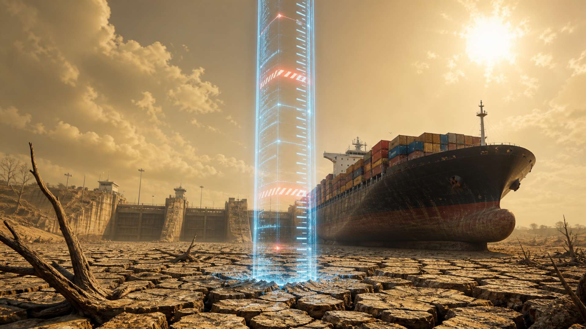 Panamakanal senkt allmählich die Tiefgangsbegrenzungen für Schiffe, um den Betrieb angesichts der anhaltenden Dürre durch El Niño zu sichern