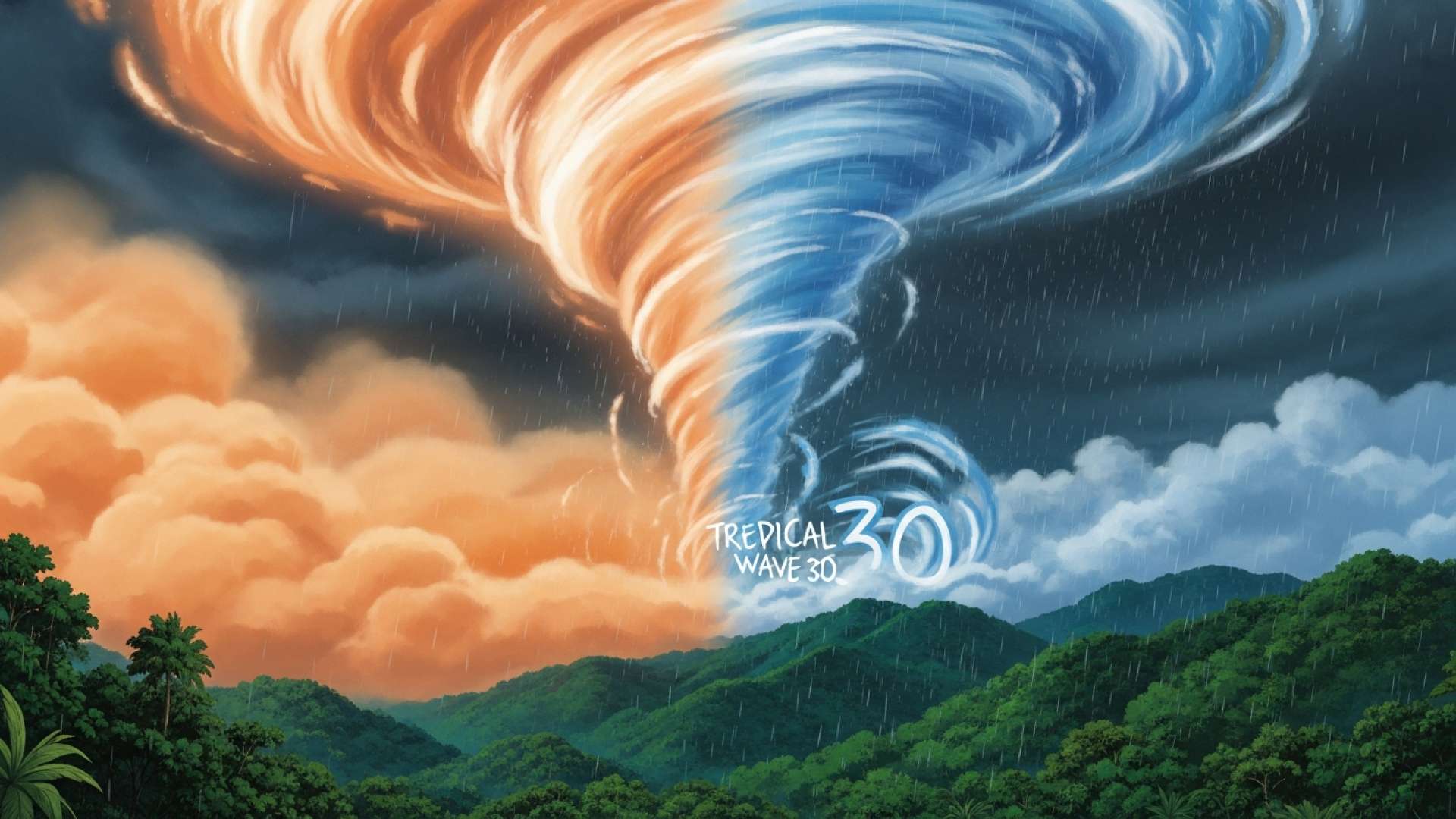 Saharastaub und starke Passatwinde schwächen Tropenwelle 30 über Costa Rica
