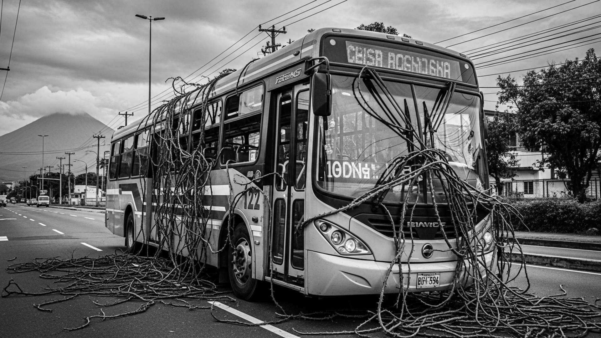 Der Busservice von San José Cartago ist von schweren Ausfällen geplagt