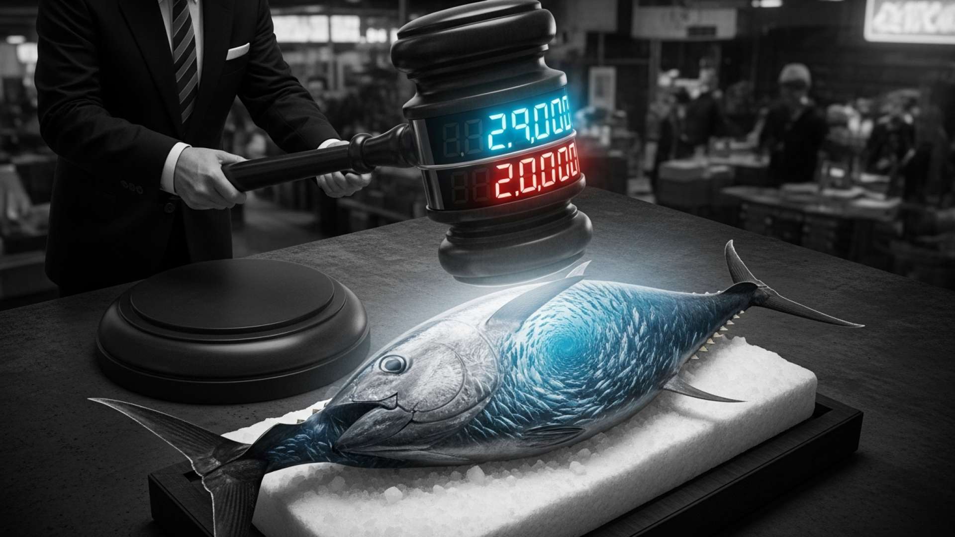 Die Tokioter Thunfisch-Auktion bricht Rekorde mit 3,2 Millionen Dollar