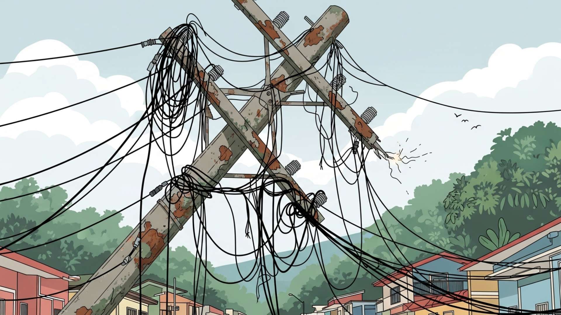 Weit verbreitete Ausfälle von Telekommunikationsmasten stellen eine stille Bedrohung in ganz Costa Rica dar